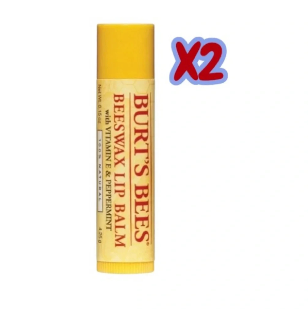 Pack of 5⚡️Burt's Bees Lip Balm Collection -
